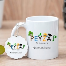 Peyzaj Mimari Kupa Bardak Ve Anahtarlık