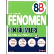 Fenomen Yayınları Fenomen 8. Sınıf Paragraf Soru Bankası B Serisi
