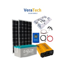 Veratech Karavan Solar Paket 2000w