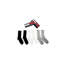 Tommy Hilfiger 6 Lı Çorap Set Mevsimlik Karışık Renk