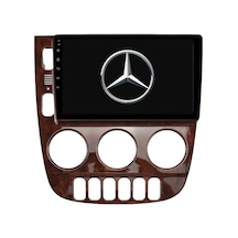 Mercedes Benz Ml Araç Multimedya Android Ekran Carplay Double Teyp 2+32 9" 01-05 Maun Blueway