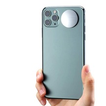Cep Telefonu için Yapışkanlı Mini Plastik Ayna Sticker