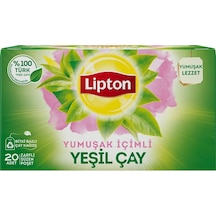 Lipton Yumuşak İçim Bardak Süzen Poşet Yeşil Çay 20'li Paket