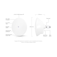 Ubıquıtı Ltu-pro 1 Port Gıgabıt 5ghz 900mbps 24dbı 14 Derece 25km Ptp/ptmp Dış Ortam Access Poınt Ad