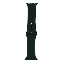 Effox Watch 38mm Band Serisi Klasik Kordon Silikon Strap Kayış-new Olive Green