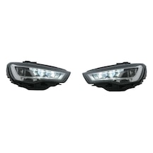 Audi A3 2013-2016 Uyumlu Led Far Halojen Far