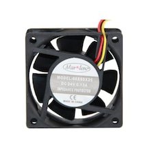 Kasa Fanı - "216A" - 60X60X25 Mm - 24 Volt 0.13 Amper - 3 Pin