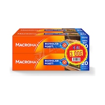 Macromax Buzdolabı Poşeti Orta Boy 4 Al 3 Öde 80'li Paket