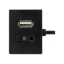 Universal Uab Aux Giriş Adaptörü Kablo Usb Arayüz Soket Düğmesi