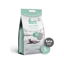 Leos Cat Litter Doğal Kalın Topaklaşan Bentonit Kedi Kumu 5 L