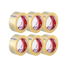Şeffaf Koli Bandı, 45 X 100 Mt. Uzunluk İle Hızlı Paketleme İçin Kullanım 10