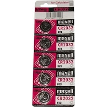 Cr 2032 Maxell Lityum Pil 5'Li Paket