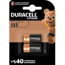 Mey İthalat Duracell 123a 3 Volt Lityum Pil 2 Adet