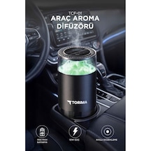 Torima Tcf-01 Araç Kokusu Hava Nemlendirici & Hareket Algılamalı Koku Makinesi Secret Forest Esansı Aromaterapi Difüzör
