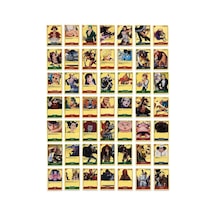 Cantex Tech One Piece Oyun Kartı - Özel Seri Gold Pvc Oyun Kartı 25 Adet
