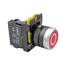 Gwest A5 - 01 22mm Yaylı Buton 1nc Kırmızı 10 Adet