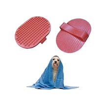 Ergonomik Masajlı Evcil Hayvan Kedi Köpek Yıkama Fırçası Aparatı