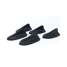 Şüscar 5 Li Mini Shark Balina Anten Seti Balık Sırtı Süs Anten Siyah