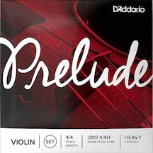 D'addario J810h Prelude Keman Tel Seti 4/4 - Heavy Ekstra Dayanıklı Çelik Çekirdek Sert Ve Parlak Ses Karakteri İle Maksimum Volüm