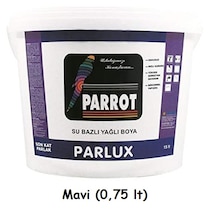 Parrot Parlux Su Bazlı Yağlı Boya 0.75 L
