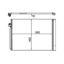 Mahle Ac405000s Klima Radyatörü Bmw E70 F15 E71 F16 64509239992