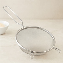 Tel Süzgeç 20 Cm Metal Saplı Kulaklı Çok Renkli