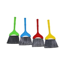 Urve Ur-3255 Lale No:2 Süpürge Renkli Plastik & Saptak Saplı 30 Tek Renk
