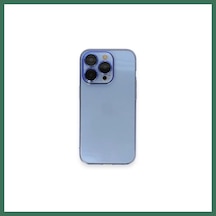 En-cag İphone 14 Pro Uyumlu Kılıf Armada Lensli Kapak - Sierra Blue Bss Sierra Mavi
