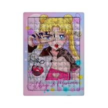 Ghostbastır Design Ay Savaşçısı 99 Parça Ayaklı Puzzle Dekoratif Çocuk Yapbozu 049