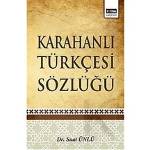 Karahanlı Türkçesi Sözlüğü - Suat Ünlü - Eğitim Yayınevi