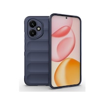 Zore Honor 400 Kılıf Esnek Tpu Oyuklu Arka Yüzey Tasarımlı Ogaa Etnik Silikon Kapak - Lacivert