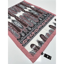 Qashka Soft Pamuklu Şal Etro Desen Lbd0614-41148 Çok Renkli