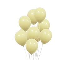 Makaron Sarı Balon 10'Lu