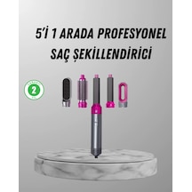 5 İ 1 Arada Saç Şekillendirici Set Kuaför Düzeyinde Performans Ve Ergonomik Tasarım Diğer