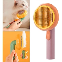 Nunbell Kedi Köpek İçin Balkabağı Basmalı Tarak