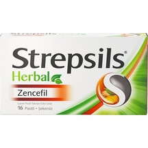 Herbal Zencefil Içerikli Pastil Takviye Edici Gıda 16 Adet
