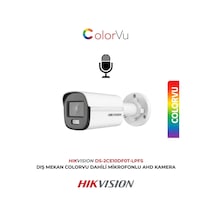 Ds-2ce10df0t-pf Tvı 2mp 1080p 2.8 Mm Sabit Lensli Colorvu Mini Bullet Kamera Geniş Açı