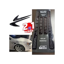 Seat Rapid Uyumlu Kapı Eşiği + Çamurluk Vent