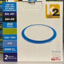 KENDAL KDL441 6+4 MAVİ BEYAZ LED PANEL Diğer