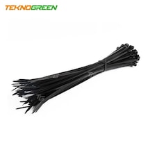 Teknogreen 30Cm Siyah Kablo Bağı 100Adet