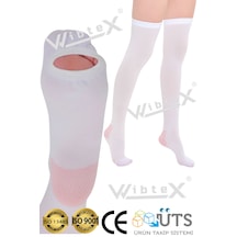 Wibtex Ameliyat Çorabı Diz Üstü Emboli (Çift Bacak)