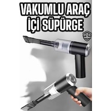 Araç İçi Süpürge Filtreli Şarjlı Süpürge Vakumlu Yık Hs22supurge2