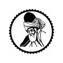 Mevlana Tasarım Sticker 20 X 20 Cm