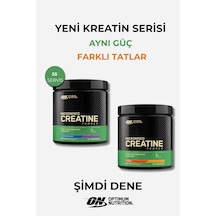 Aromalı Kreatin Seti Mavi Ahududu Portakal 55 Servis Mikronize Toz