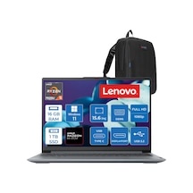 Lenovo IdeaPad Slim 3 15AMN8 82XQ00SFTXP10 R5-7520U 16 GB 1 TB SSD 15.6" W11P Dizüstü Bilgisayar + Zetta Çanta