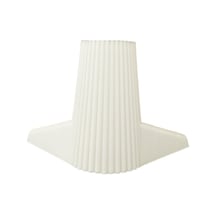 Zeygen Roma Plastik Mobilya Baza Koltuk Kanepe Ayağı 10 Cm Beyaz 6 Adet
