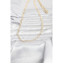 Cm 14k Gold Renk Kuşgözü Zincir Model 60 Cm Kadın Kolye - Tj-bko10962 Çok renkli 35162828