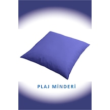 Dekosoy Plaj Minderi 100cmx100cm Saxmavi