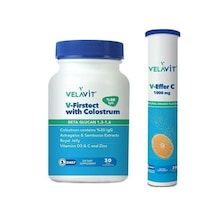 Velavit V-Firstect With Colostrum 30 Tablet Velavit C 1000 Mg 20