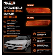 Toyota Tampon Sinyal Corolla Sağ Sol Set 1993-1998